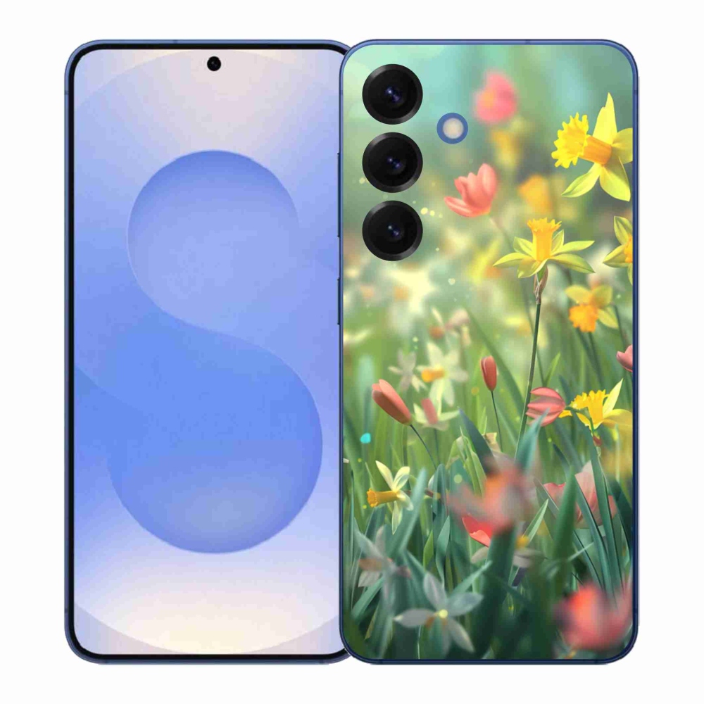 Gél borítás mmCase Samsung Galaxy S26+ - tavaszi virágok