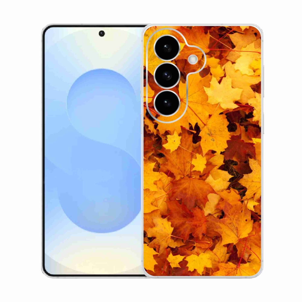 Gél borítás mmCase Samsung Galaxy S26 készülékhez - juharlevelek