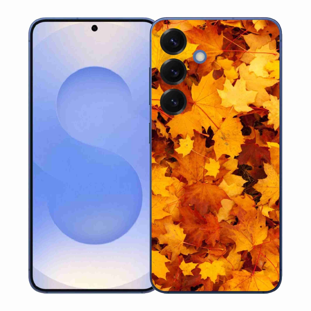 Gél borítás mmCase Samsung Galaxy S26+ készülékhez - juharlevelek