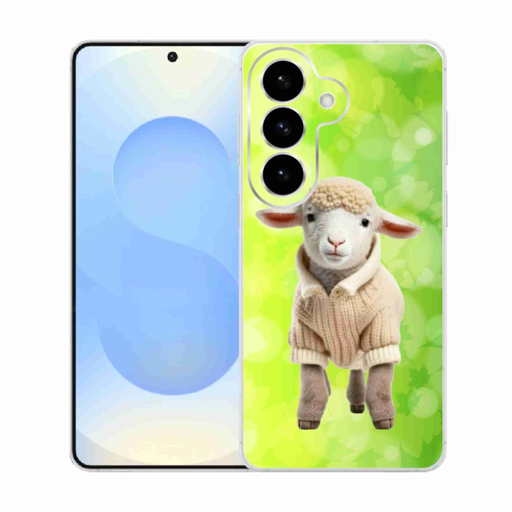 Gél borítás mmCase Samsung Galaxy S26 - bárány pulóverben