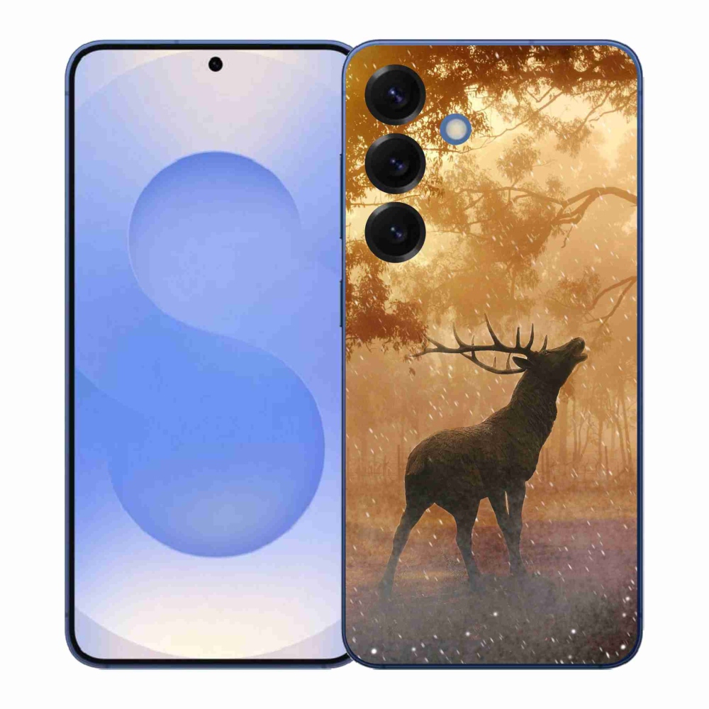 Zselés borítás mmCase Samsung Galaxy S26+ készülékhez - szarvas a vadonban