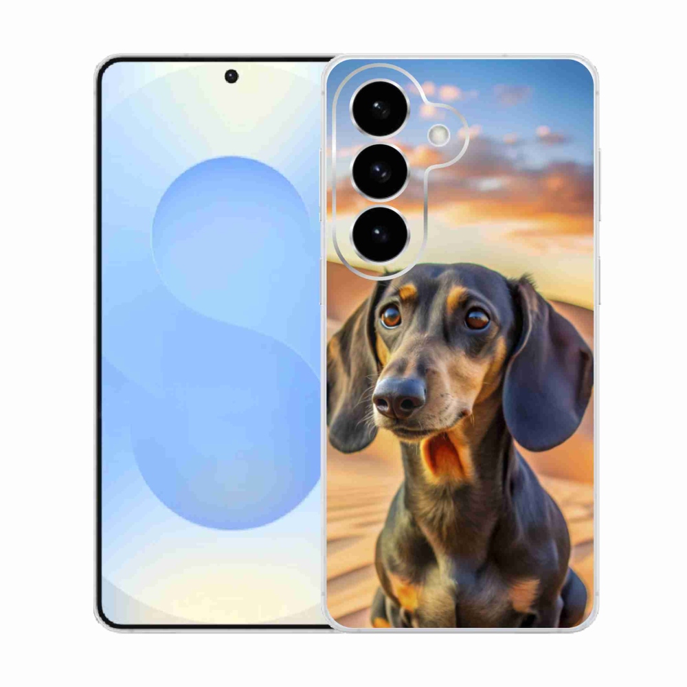 Zselés borítás mmCase Samsung Galaxy S26 készülékhez - tacskó 3