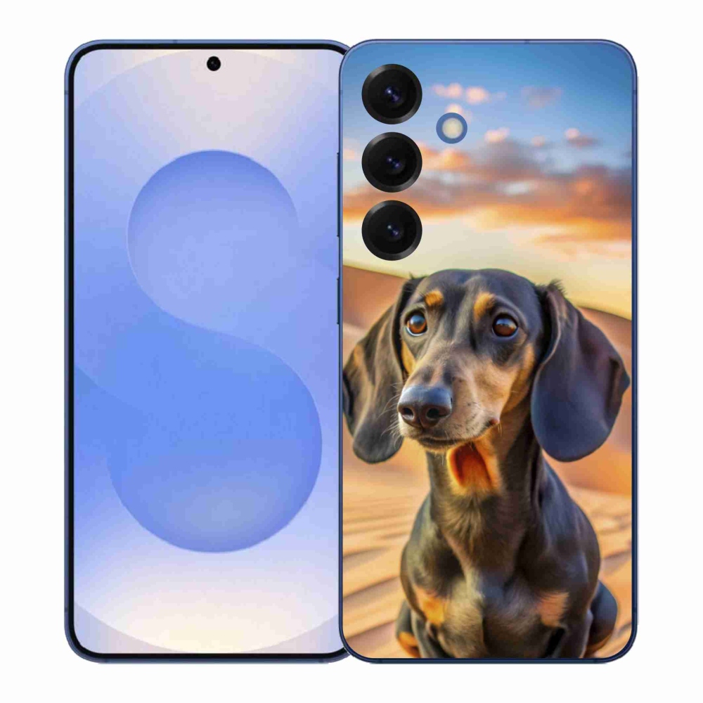 Gél borítás mmCase Samsung Galaxy S26+ készülékhez - tacskó 3