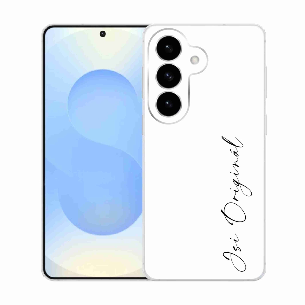 Gél borító mmCase Samsung Galaxy S26 - te vagy az eredeti fehér háttérrel