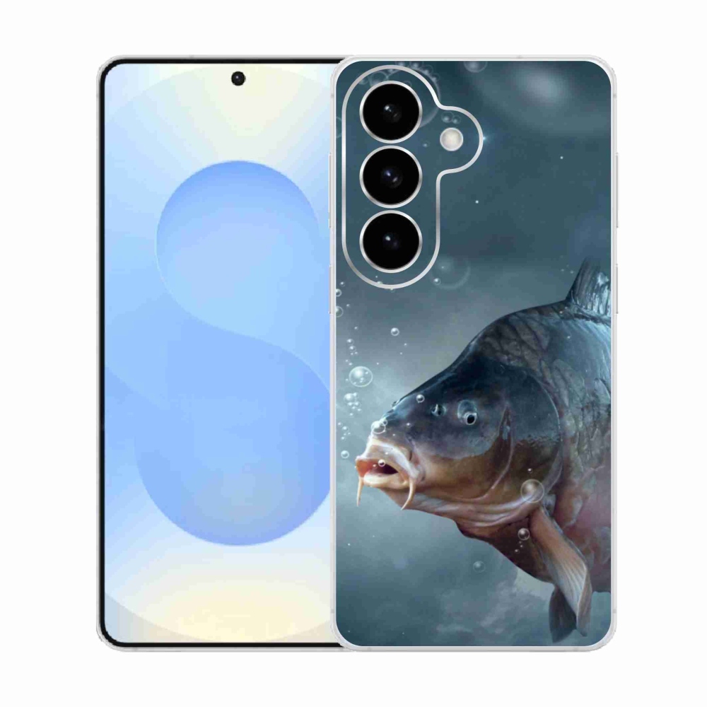 Gél borítás mmCase Samsung Galaxy S26 készülékhez - ponty és buborékok