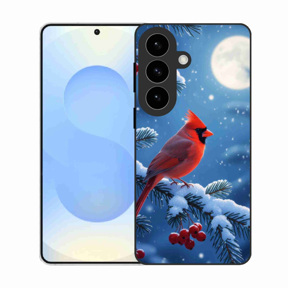 Zselés borítás mmCase Samsung Galaxy S26 készülékhez - kardinálpiros színű