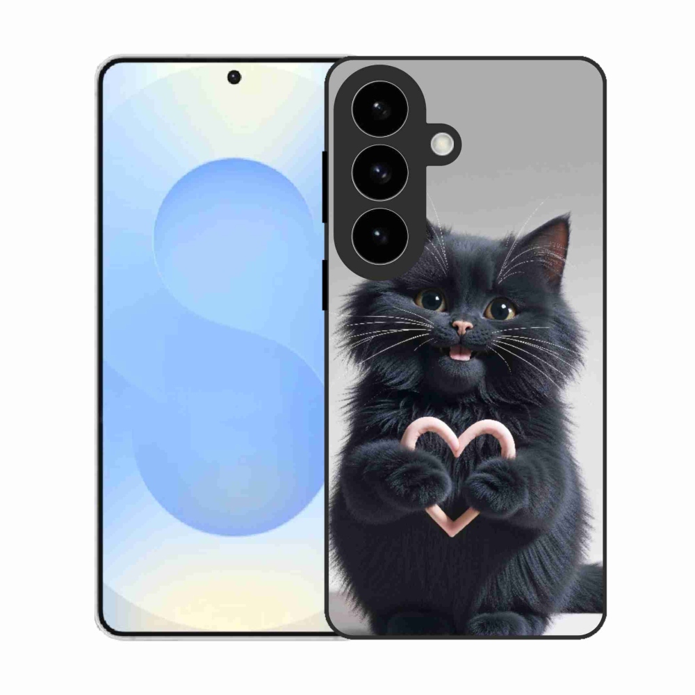 Gél borítás mmCase Samsung Galaxy S26 készülékhez - macskaszerelem 3