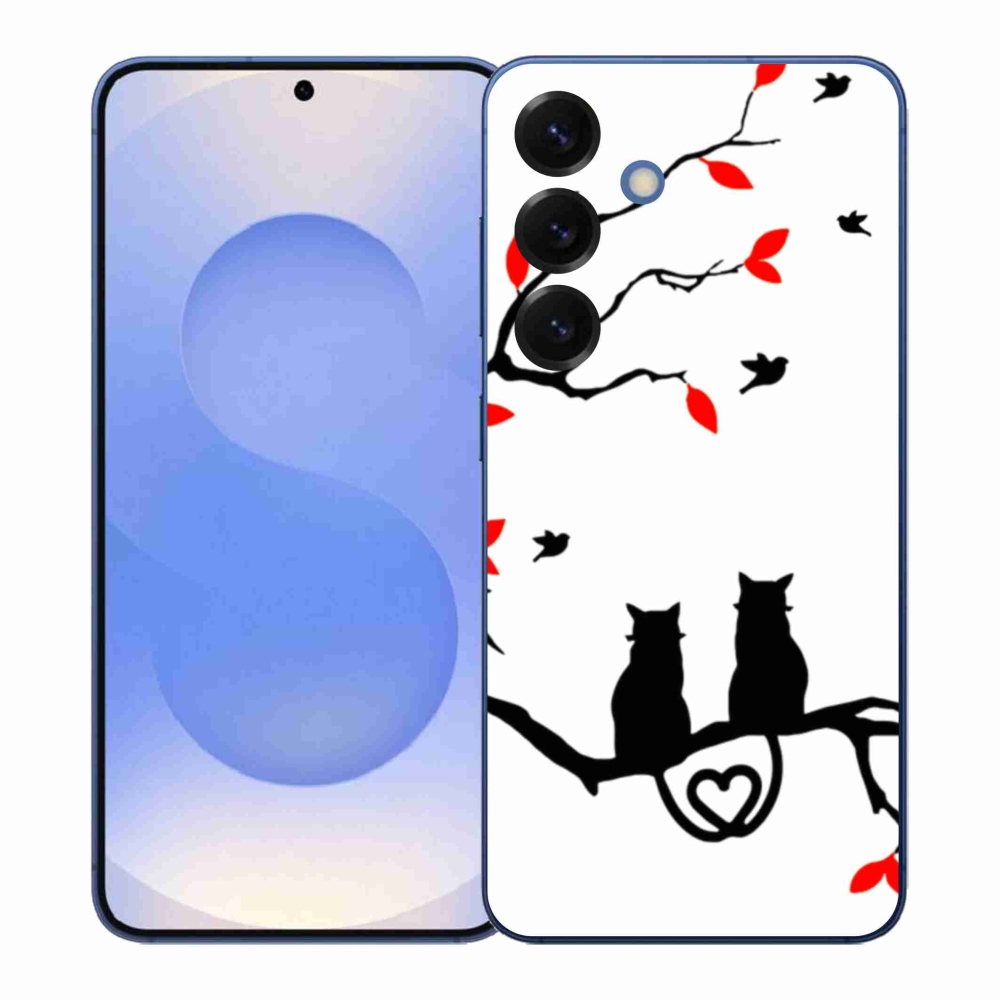 Gél borítás mmCase Samsung Galaxy S26+ készülékhez - macska szeretet