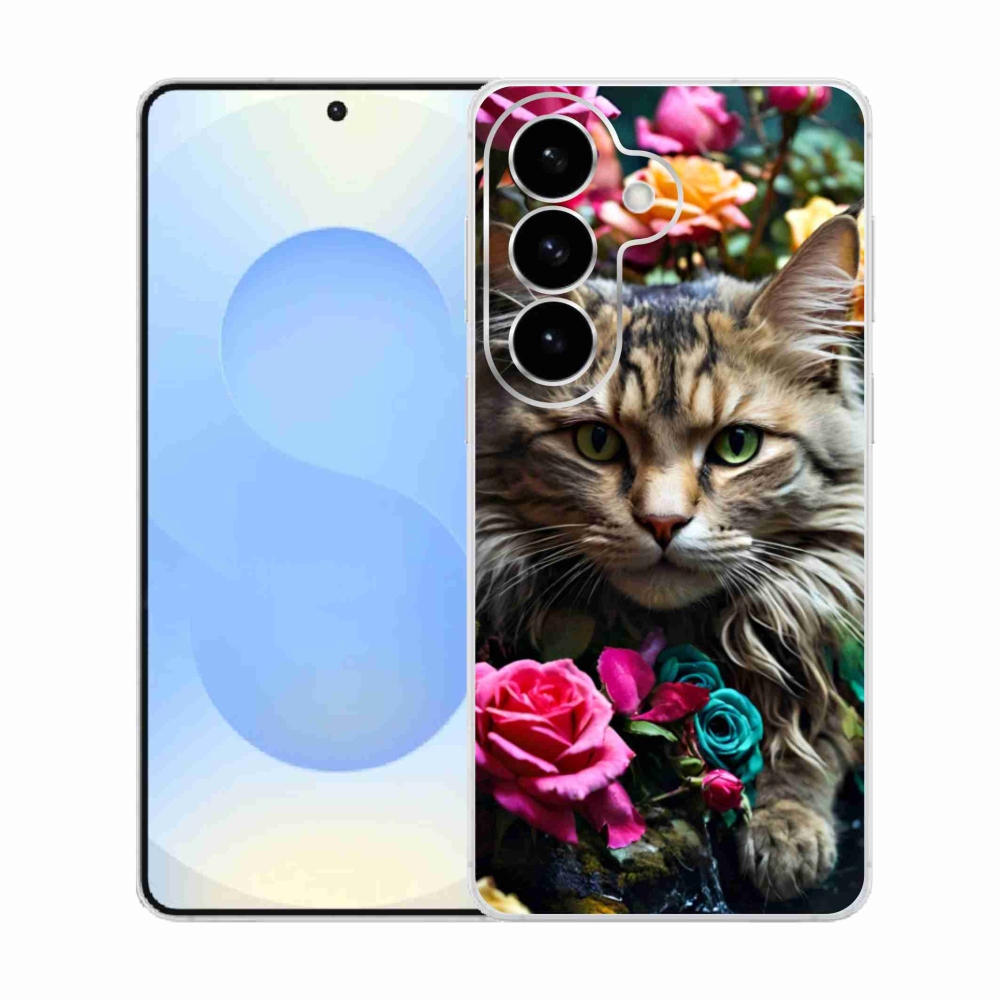 Gél borítás mmCase Samsung Galaxy S26 készülékhez - macskaszem nézet 2