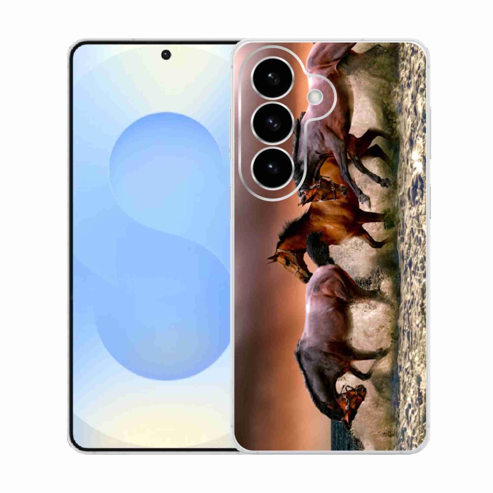 Zselés borítás mmCase Samsung Galaxy S26 - lovak 1