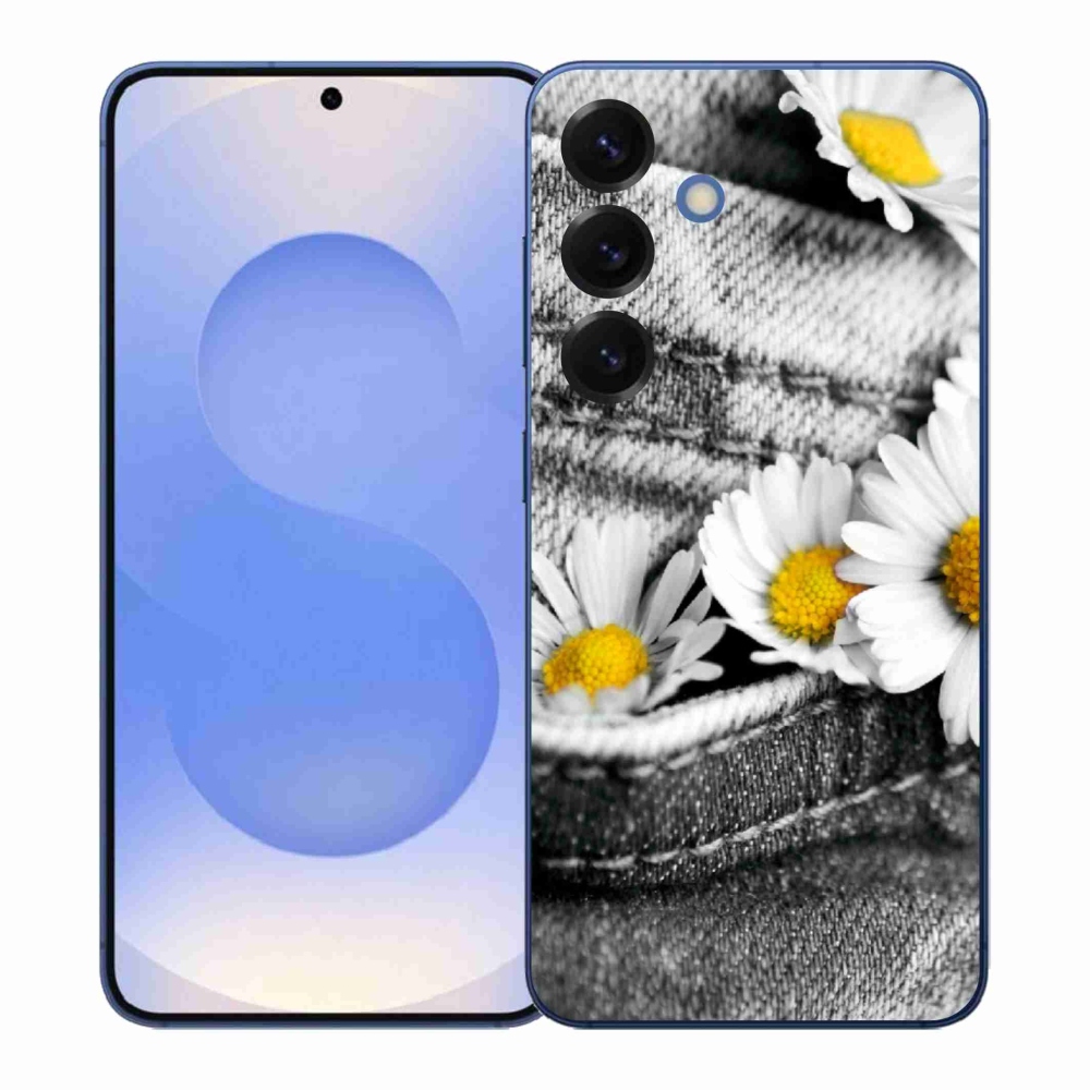 Gél védőhuzat mmCase Samsung Galaxy S26+ készülékhez - margaréták