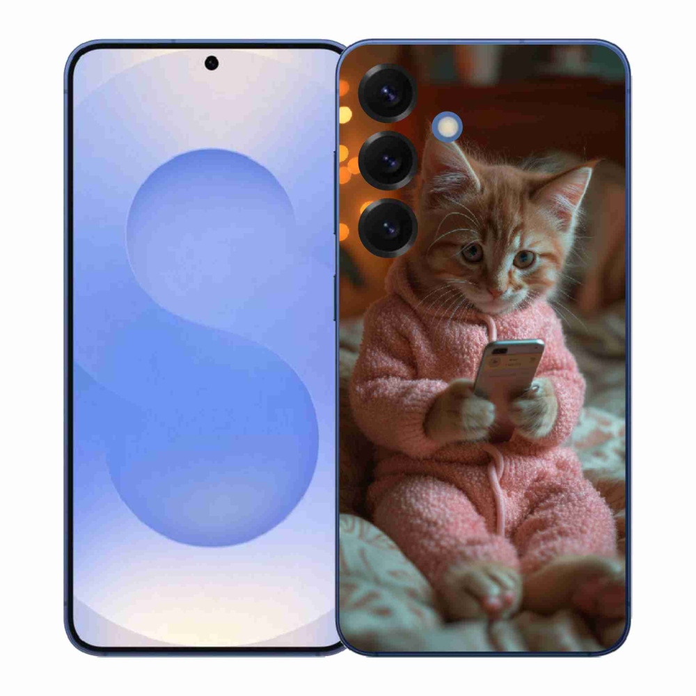 Zselés borítás mmCase Samsung Galaxy S26+ - baba mobillal