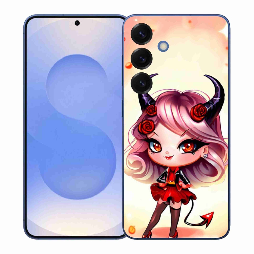 Zselés borítás mmCase Samsung Galaxy S26+ készülékhez - rajzfilm ördög