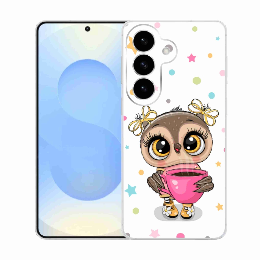 Gél borítás mmCase Samsung Galaxy S26 készülékhez - rajzfilm bagoly