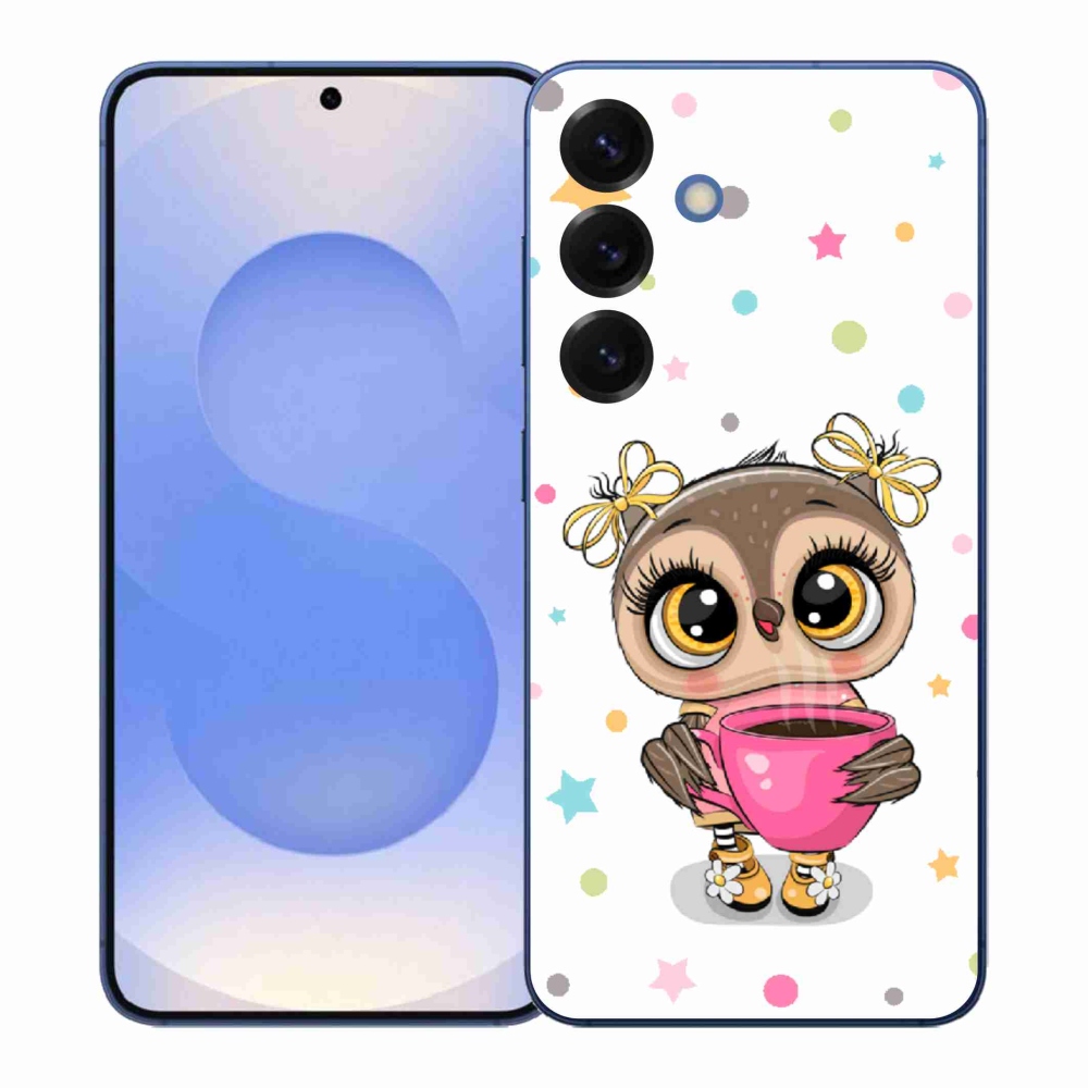 Gél borítás mmCase Samsung Galaxy S26+ készülékhez - rajzfilm bagoly