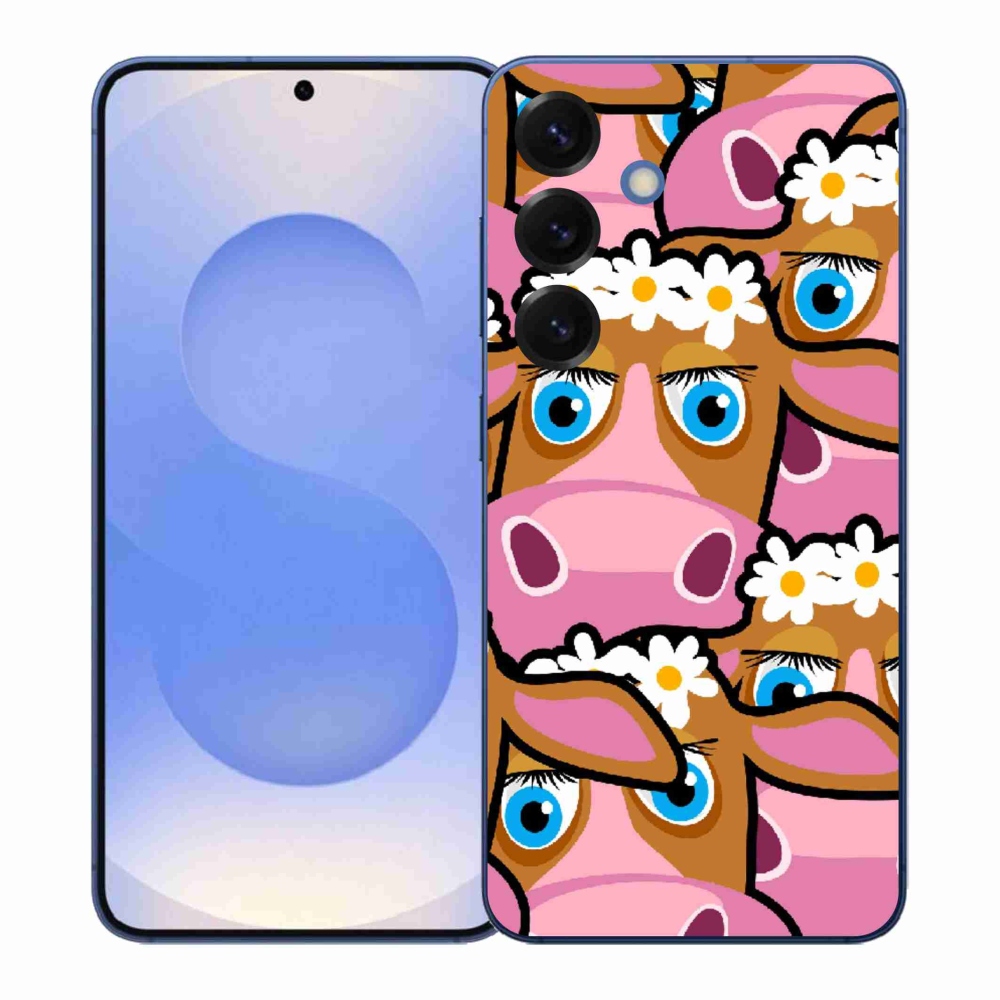 Gél borítás mmCase Samsung Galaxy S26+ - rajzfilmtehenek számára