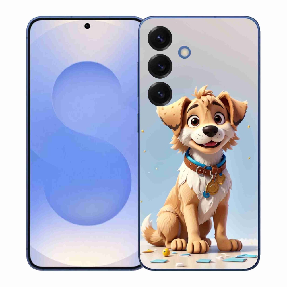 Zselés borítás mmCase Samsung Galaxy S26+ készülékhez - rajzfilm kiskutya