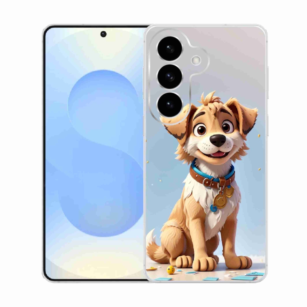 Zselés borítás mmCase Samsung Galaxy S26 készülékhez - rajzfilm kiskutya