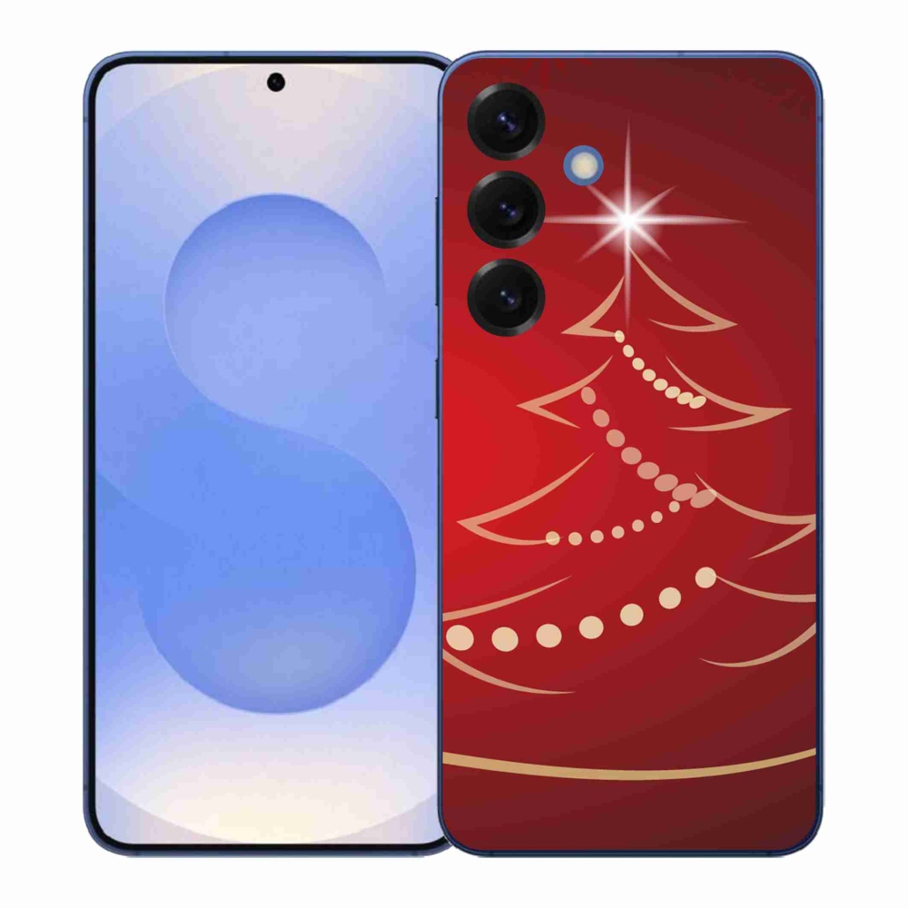 Gél borítás mmCase Samsung Galaxy S26+ - karácsonyfa karikatúra