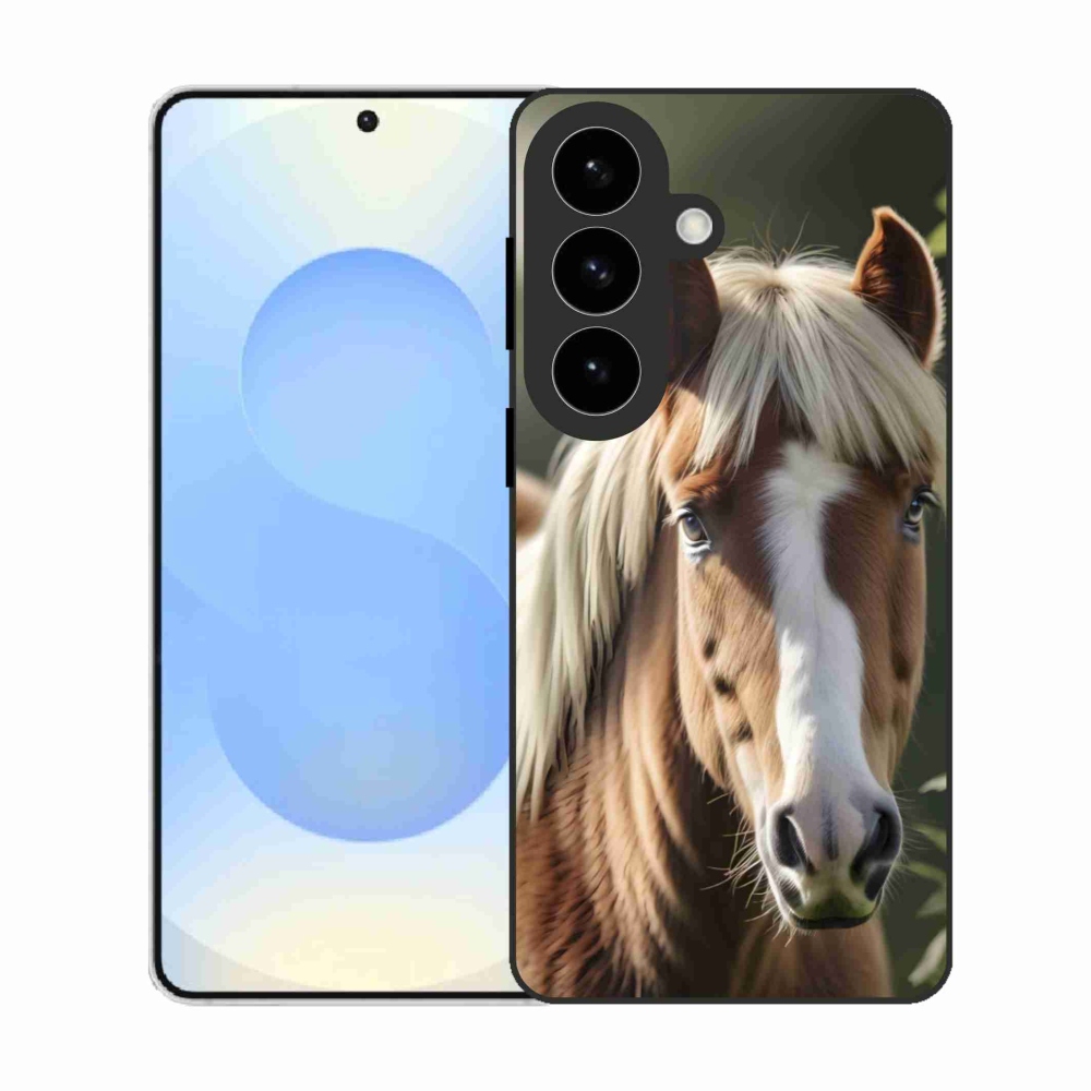 Zselés borítás mmCase Samsung Galaxy S26 készülékhez - ló könnyű sörénnyel