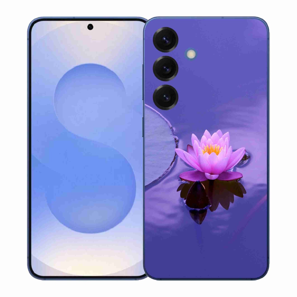 Gél borítás mmCase Samsung Galaxy S26+ - virág a felületen