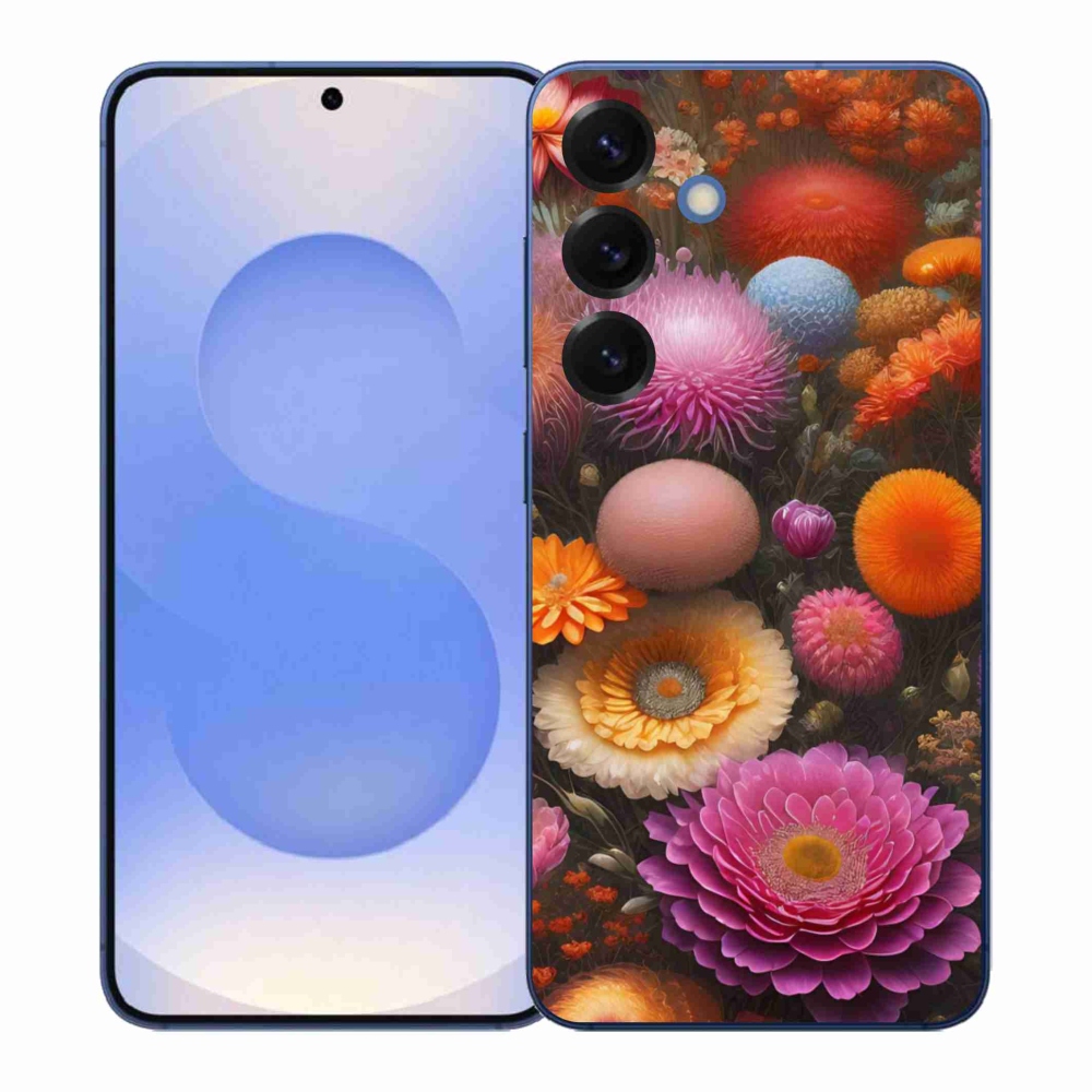 Gél borítás mmCase Samsung Galaxy S26+ - virágos kompozícióhoz