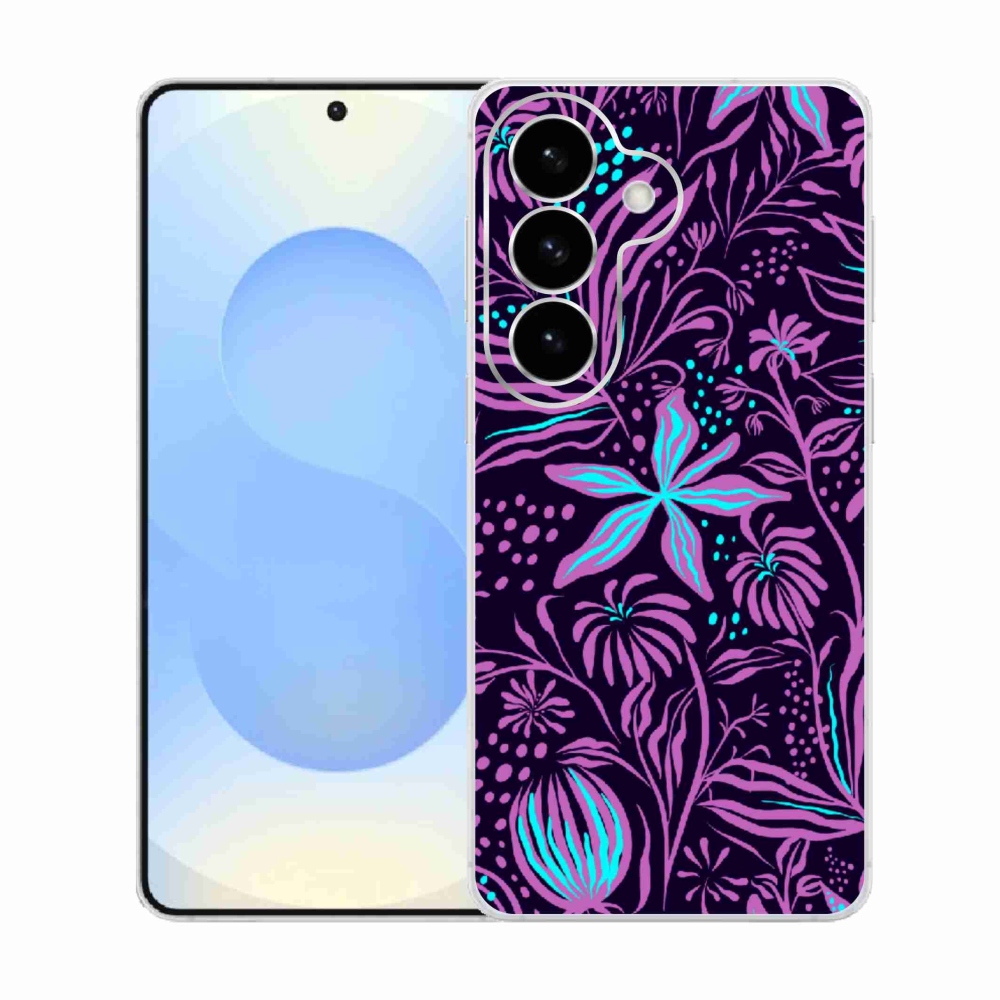 Gél védőhuzat mmCase Samsung Galaxy S26 - virágok 2