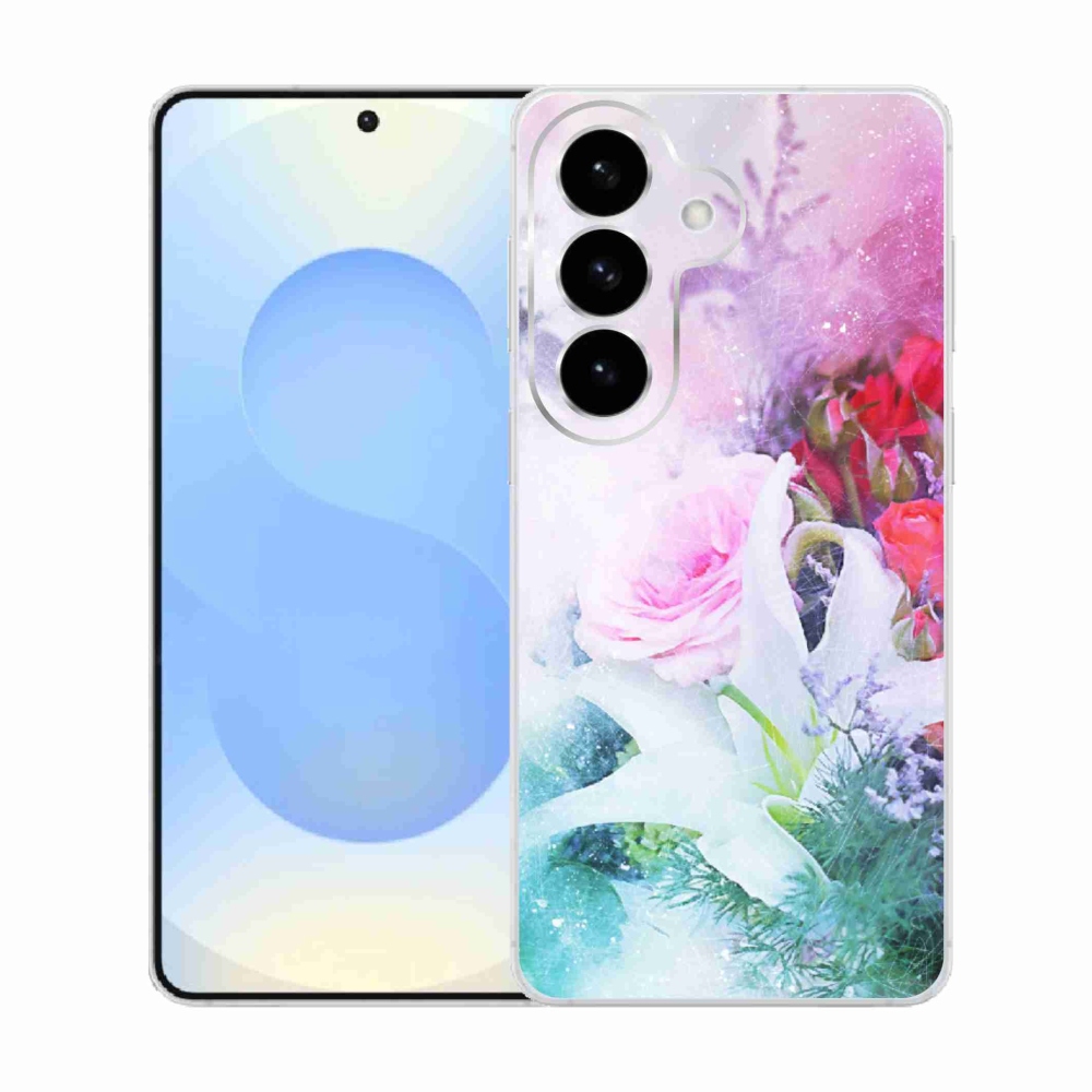 Gél borítás mmCase Samsung Galaxy S26 - virágok 4