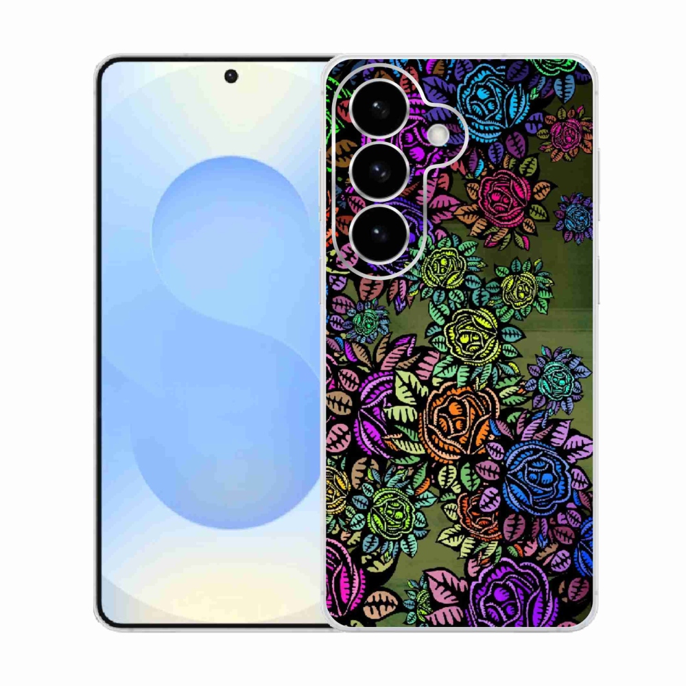 Gél borító mmCase Samsung Galaxy S26 - virágok 6