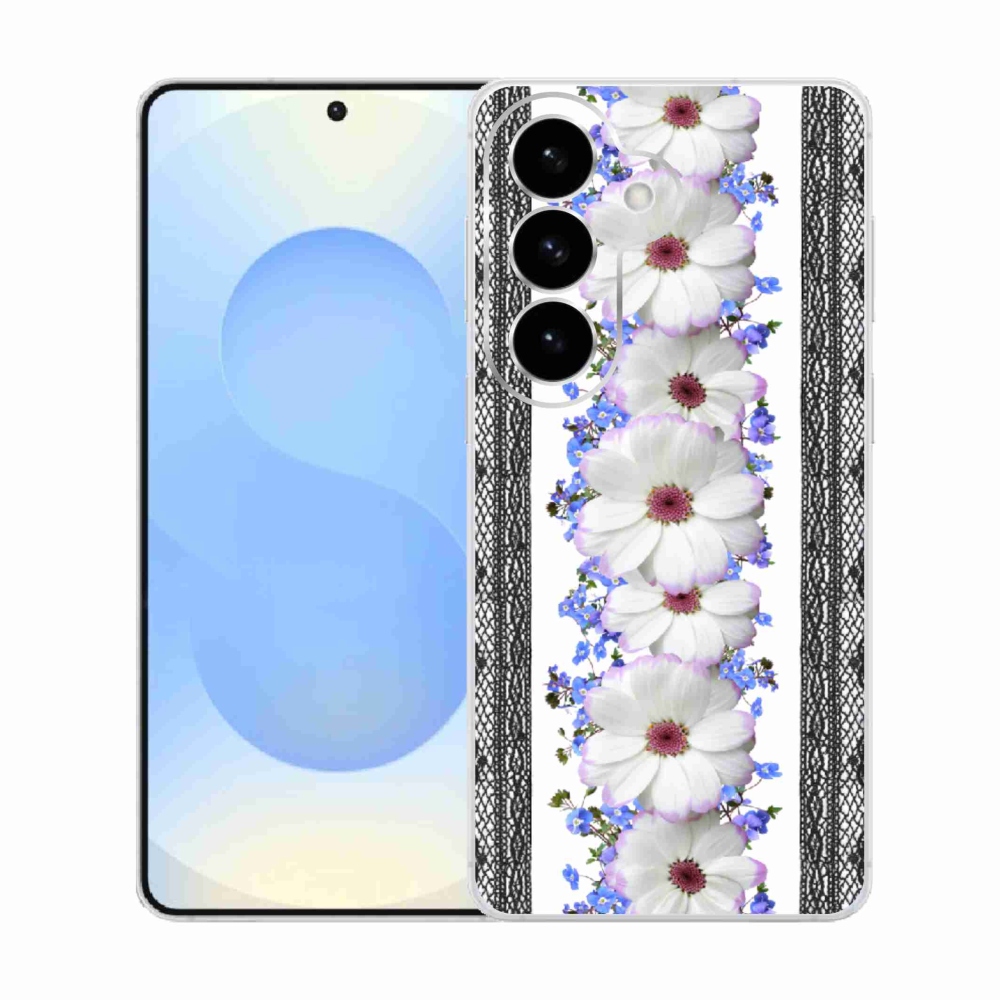 Gél borítás mmCase Samsung Galaxy S26 - virágok 8