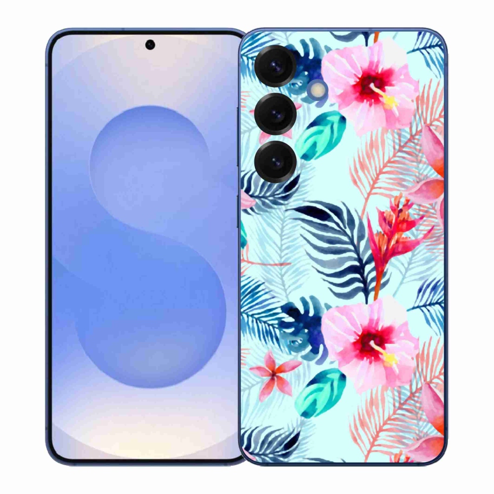 Zselés borítás mmCase Samsung Galaxy S26+ - virágok