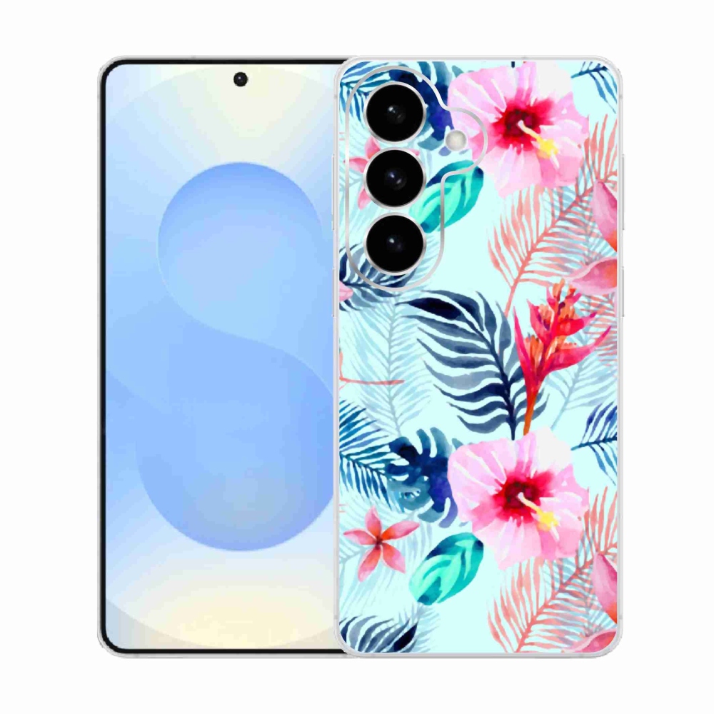 Zselés borítás mmCase Samsung Galaxy S26 készülékhez - virágok