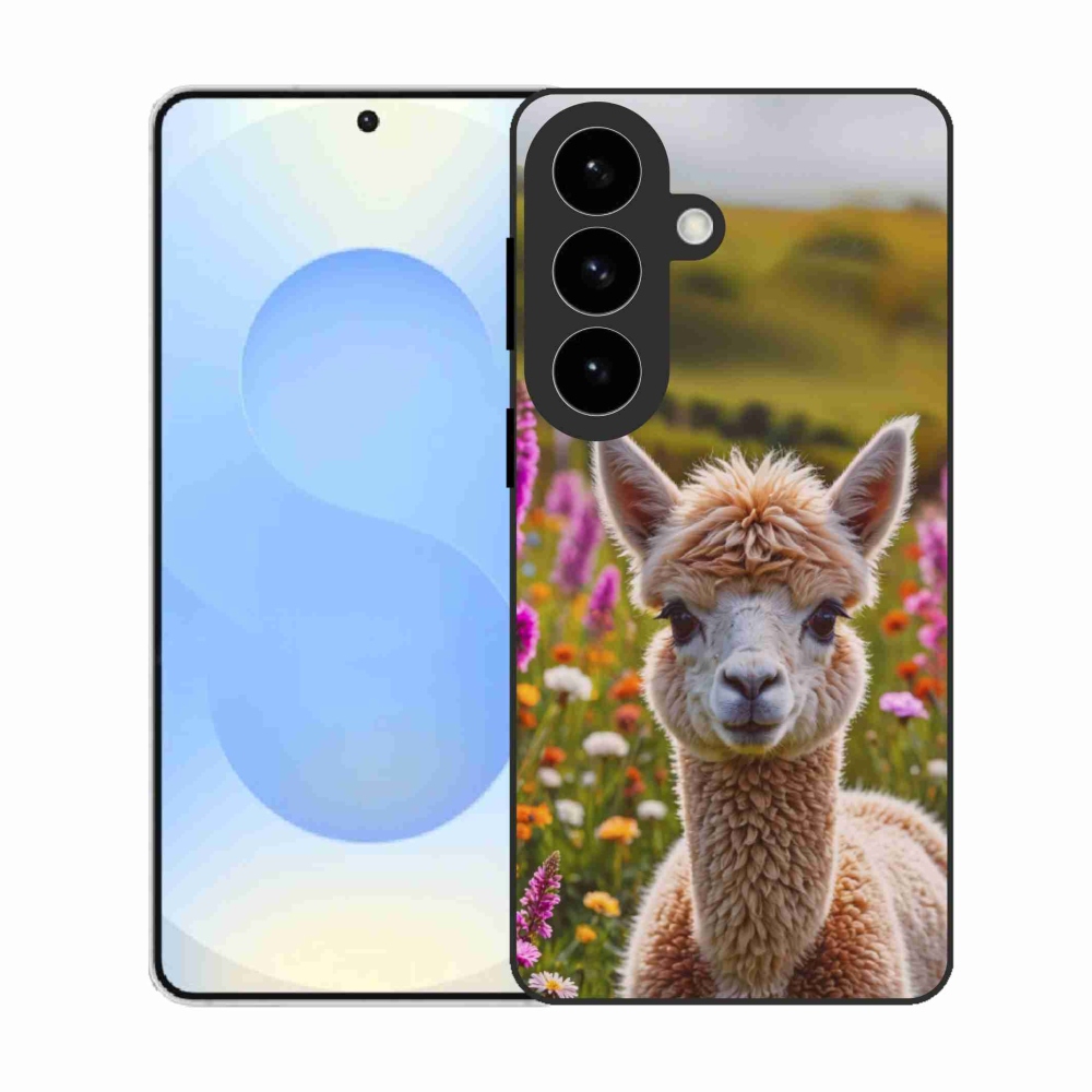 Zselés borítás mmCase Samsung Galaxy S26 készülékhez - láma a réten