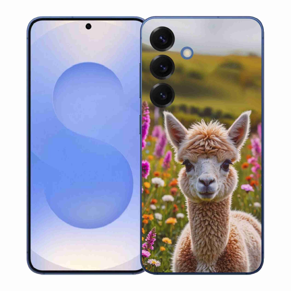 Zselés borítás mmCase Samsung Galaxy S26+ készülékhez - láma a réten