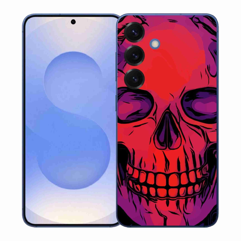 Zselés borítás mmCase Samsung Galaxy S26+ készülékhez - koponya