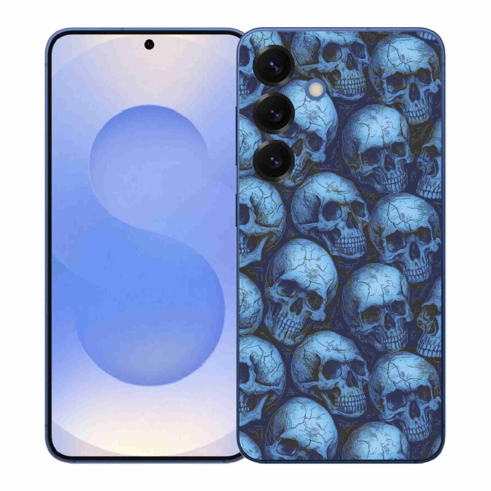 Zselés borítás mmCase Samsung Galaxy S26+ - koponyákhoz