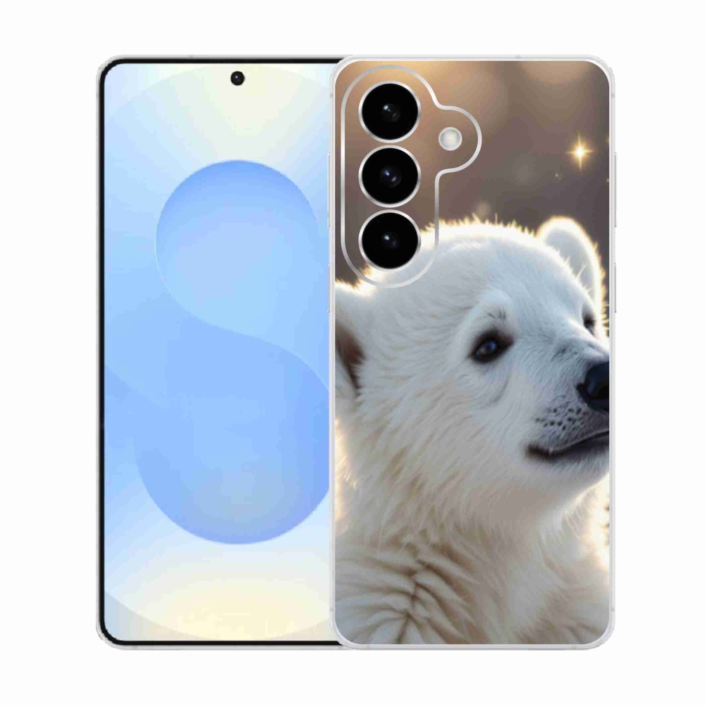 Gél borítás mmCase Samsung Galaxy S26 készülékhez - jegesmedve