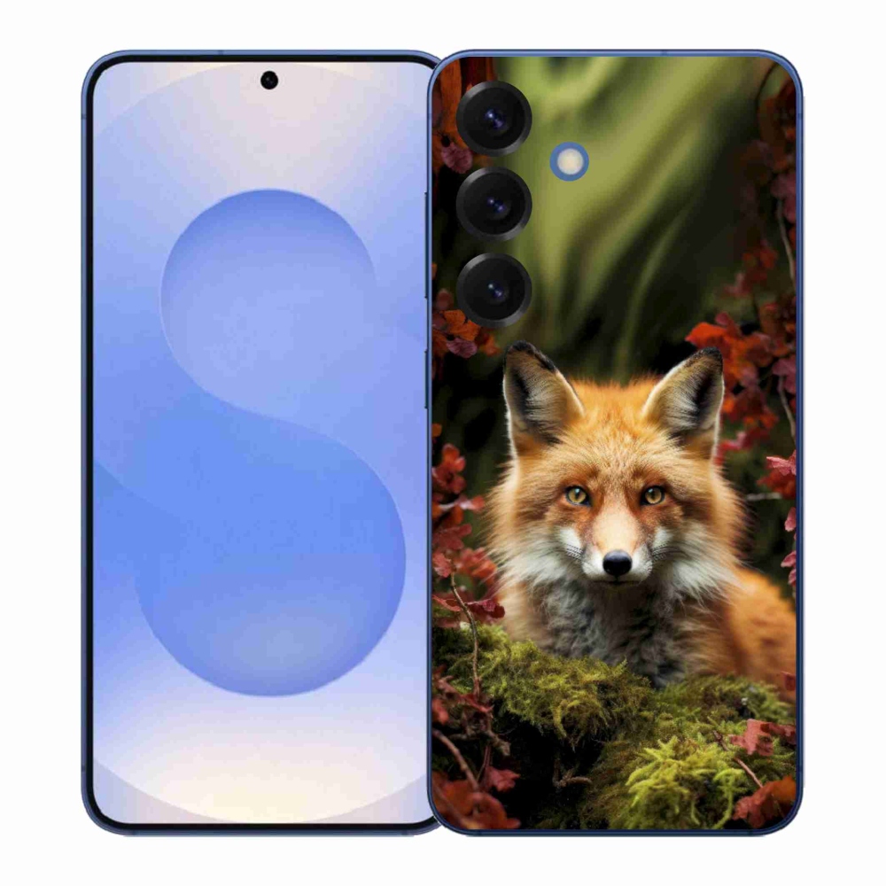 Zselés borítás mmCase Samsung Galaxy S26+ készülékhez - róka az erdőben