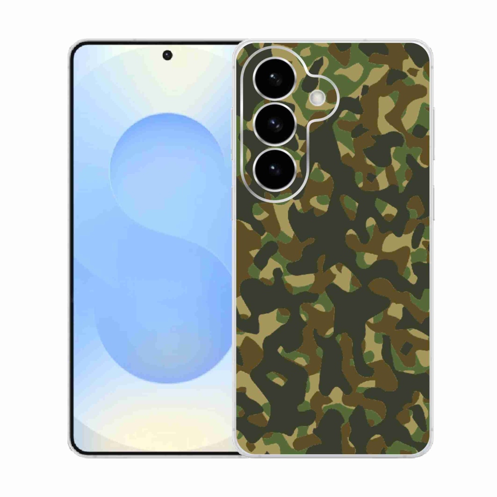 Zselés borítás mmCase Samsung Galaxy S26 készülékhez - terepszínű minta 1