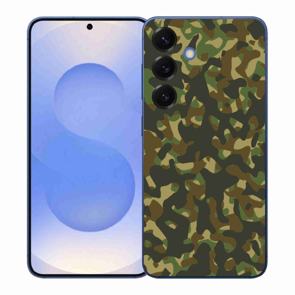 Zselés borítás mmCase Samsung Galaxy S26+ készülékhez - terepszínű minta 1