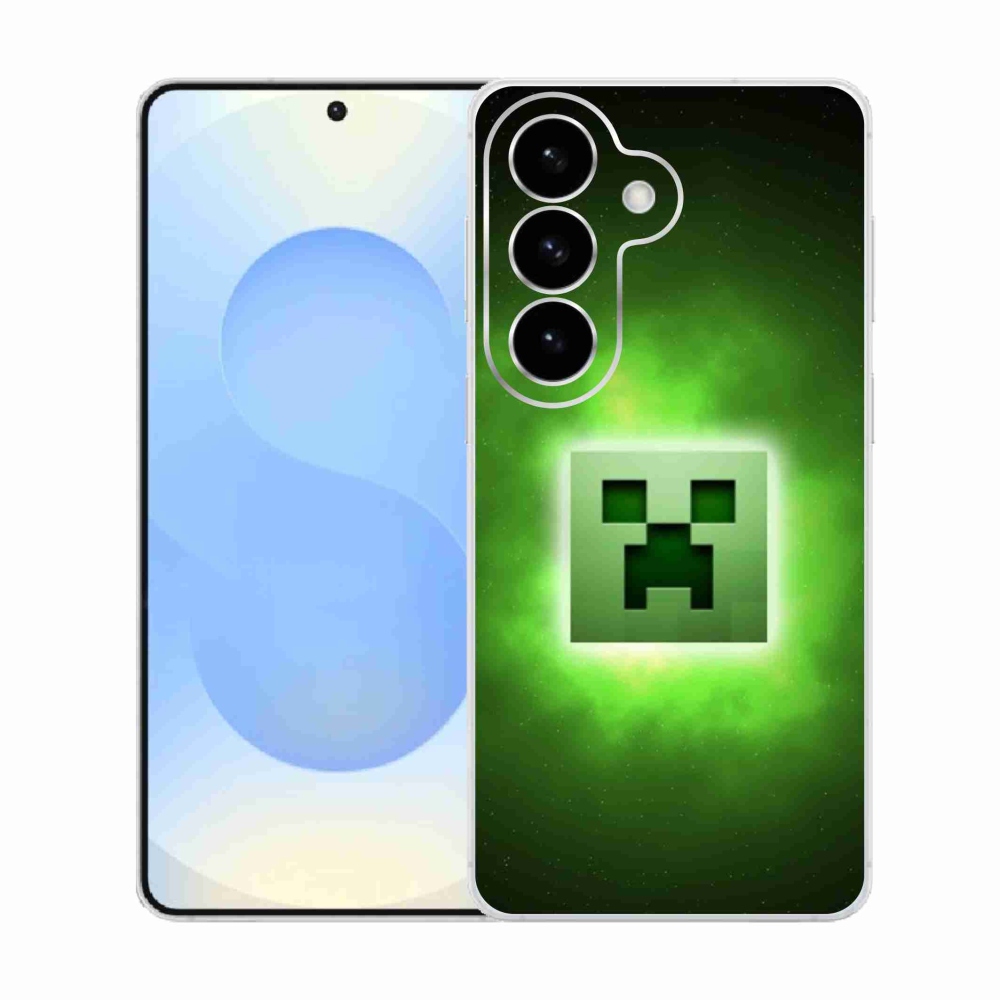 Gél borítás mmCase Samsung Galaxy S26 készülékhez - minecraft