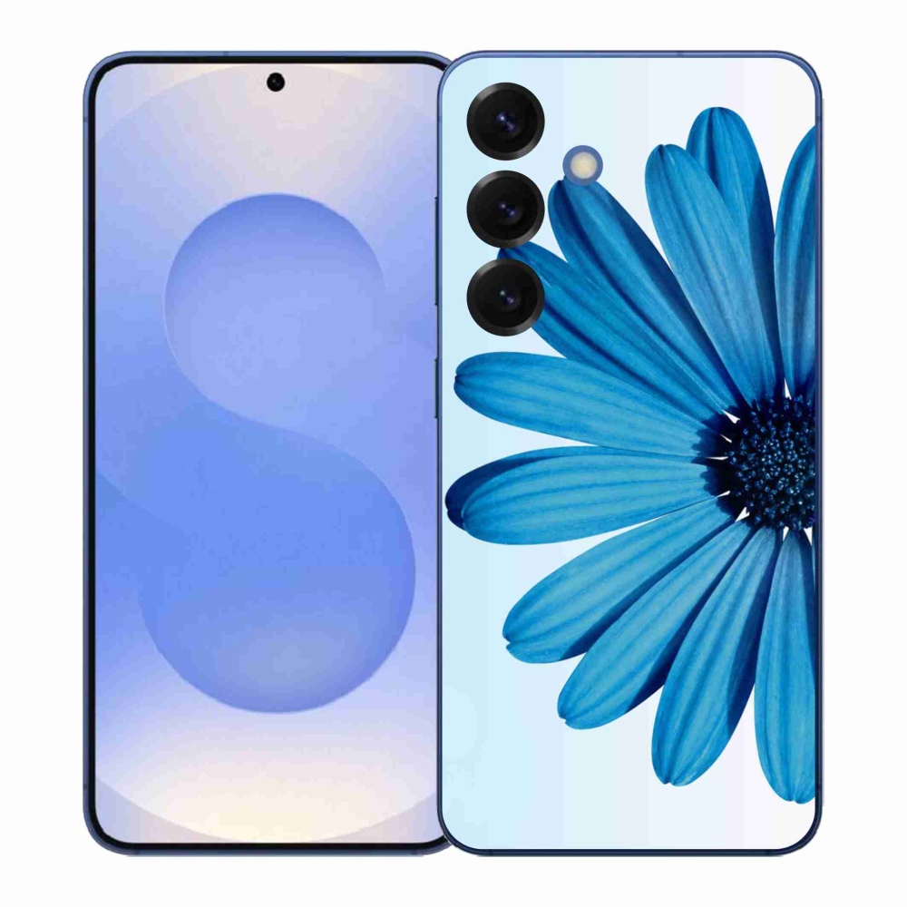 Gél védőhuzat mmCase Samsung Galaxy S26+ készülékhez - kék margaréta