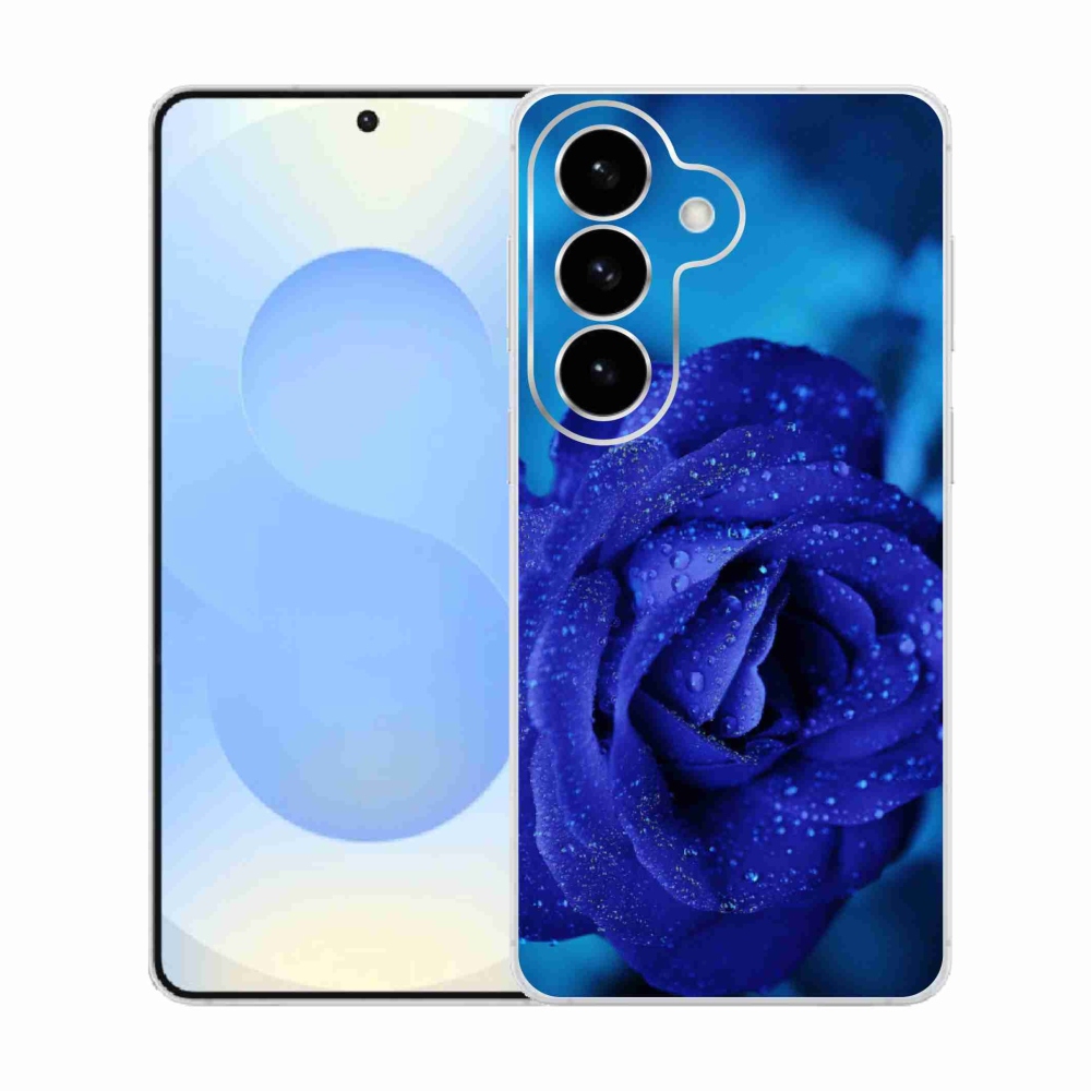 Gél védőhuzat mmCase Samsung Galaxy S26 készülékhez - kék rózsa