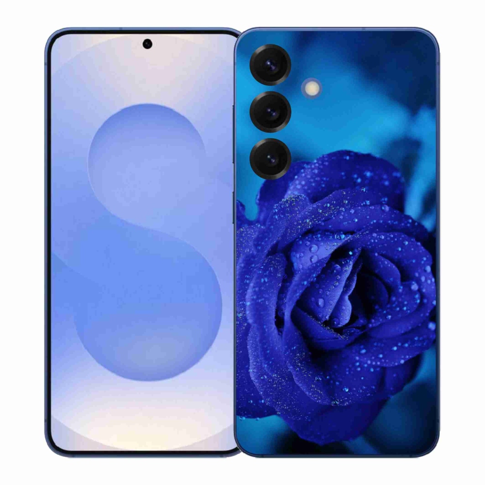 Gél védőhuzat mmCase Samsung Galaxy S26+ - kék rózsa