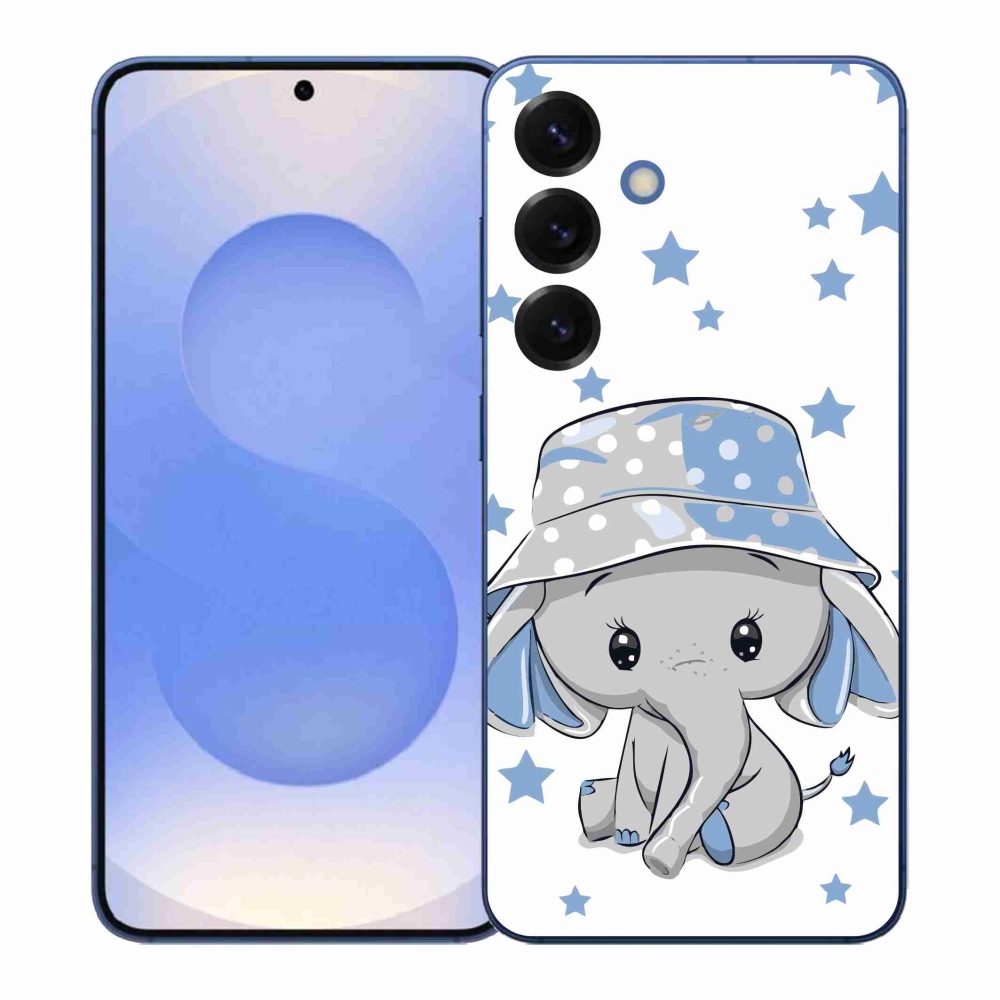 Gél védőhuzat mmCase Samsung Galaxy S26+ - kék elefánthoz