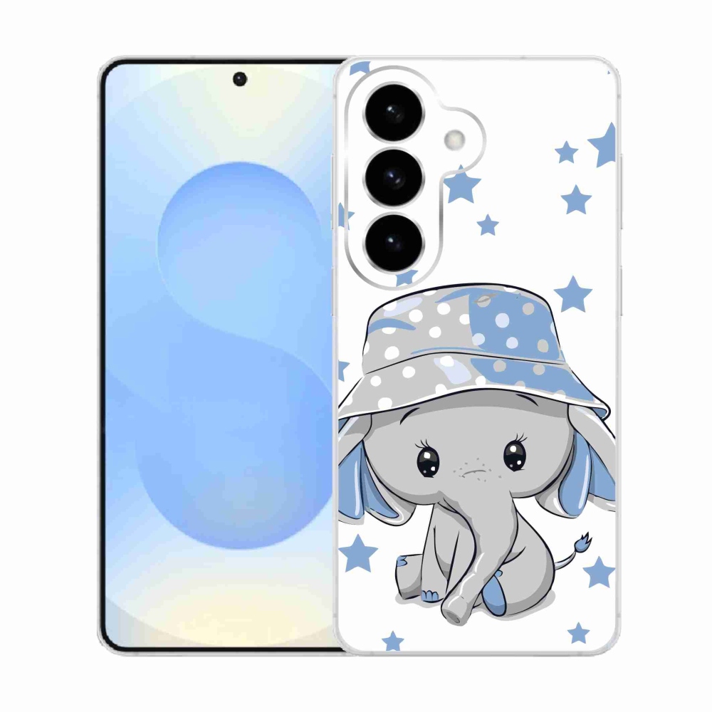 Gél védőhuzat mmCase Samsung Galaxy S26 készülékhez - kék elefánt