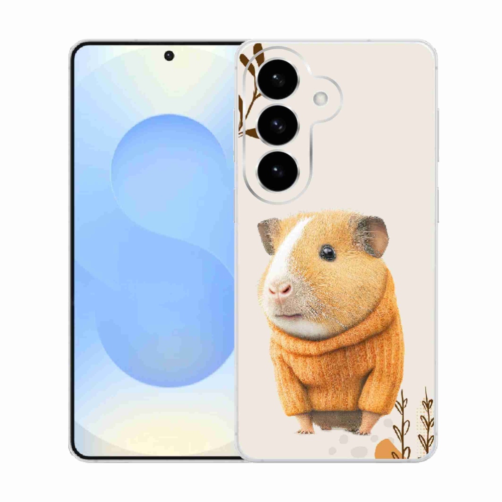 Gél borítás mmCase Samsung Galaxy S26 készülékhez - tengerimalac pulóverben