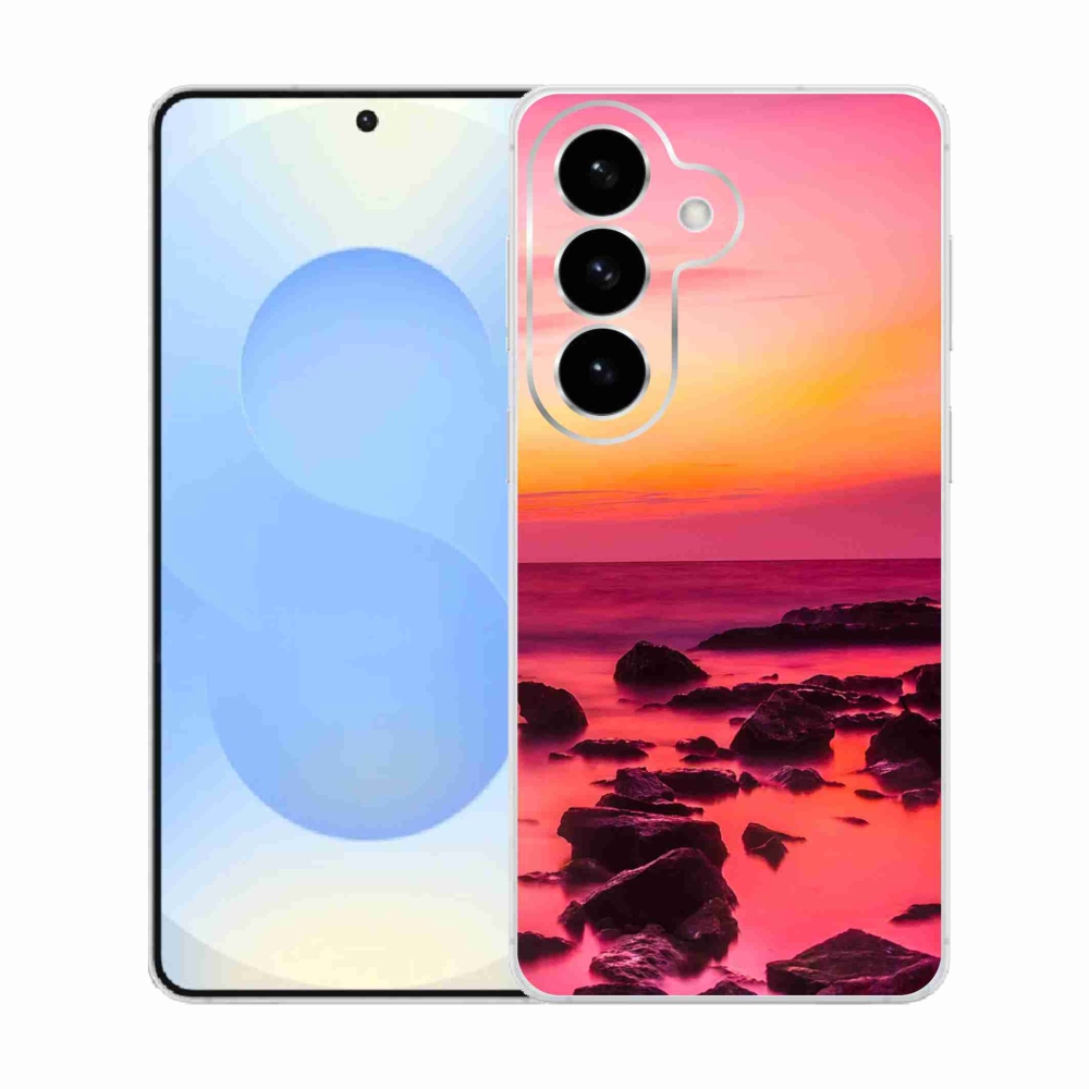 Gél borítás mmCase Samsung Galaxy S26 készülékhez - tenger és ragyogás