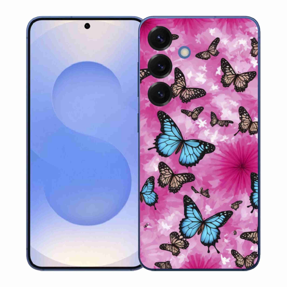 Gél borítás mmCase Samsung Galaxy S26+ készülékhez - pillangó kert