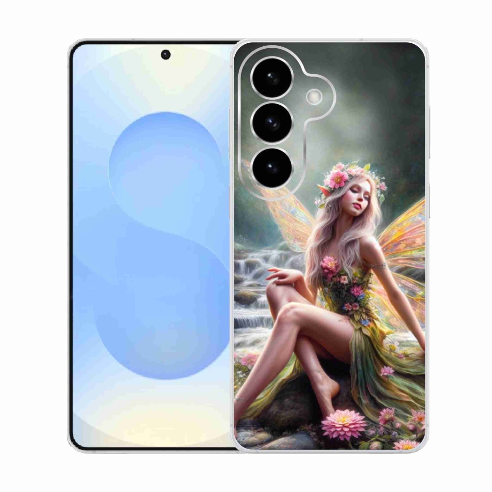 Gél borító mmCase Samsung Galaxy S26 - pillangó nő 1